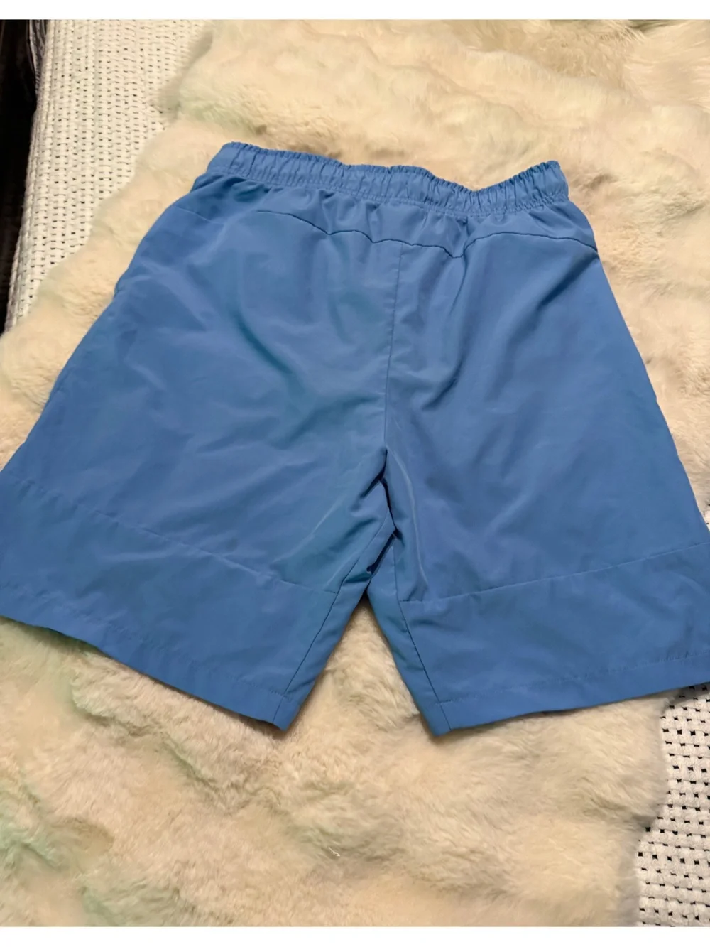 Nike Men’s Sky Blue Swim Athletic Shorts•S